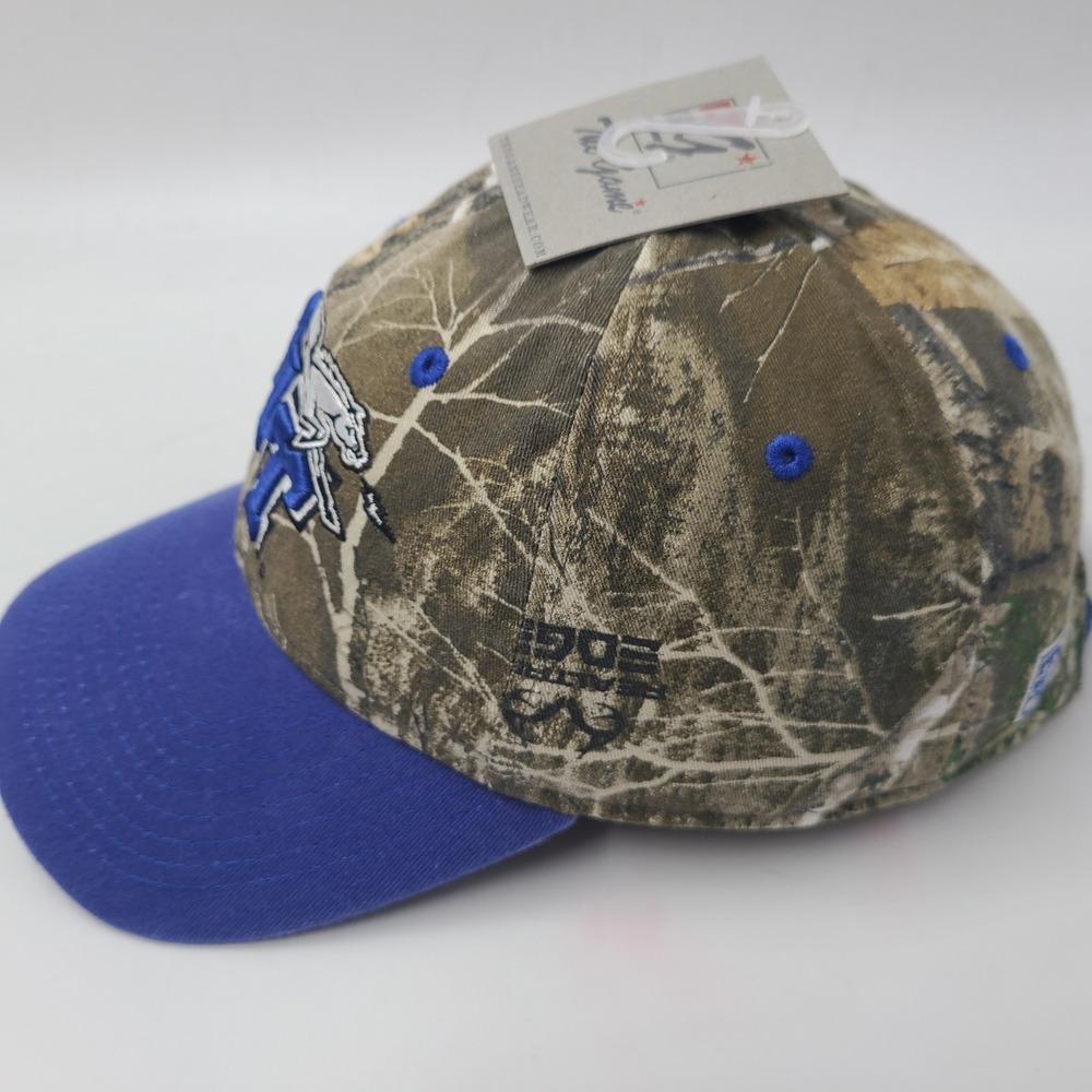 Middle Tennessee State‎ Blue Raiders Hat Strapback The Game Camo Blue NCAA MTSU - Picture 5 of 11